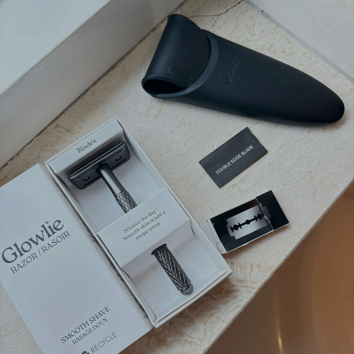 Glowlie Safety Razor – Zwart